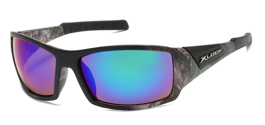Mens X-Loop Camouflage Sunglasses