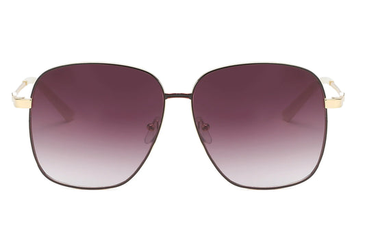 Squared Metal Sunglasses