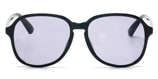 Round Tinted Oversized Sunglasses